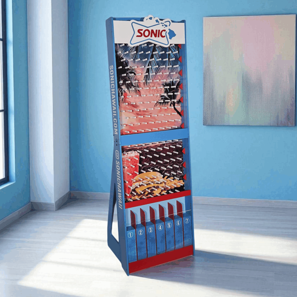 Large Plinko boards by Robert Kauffman